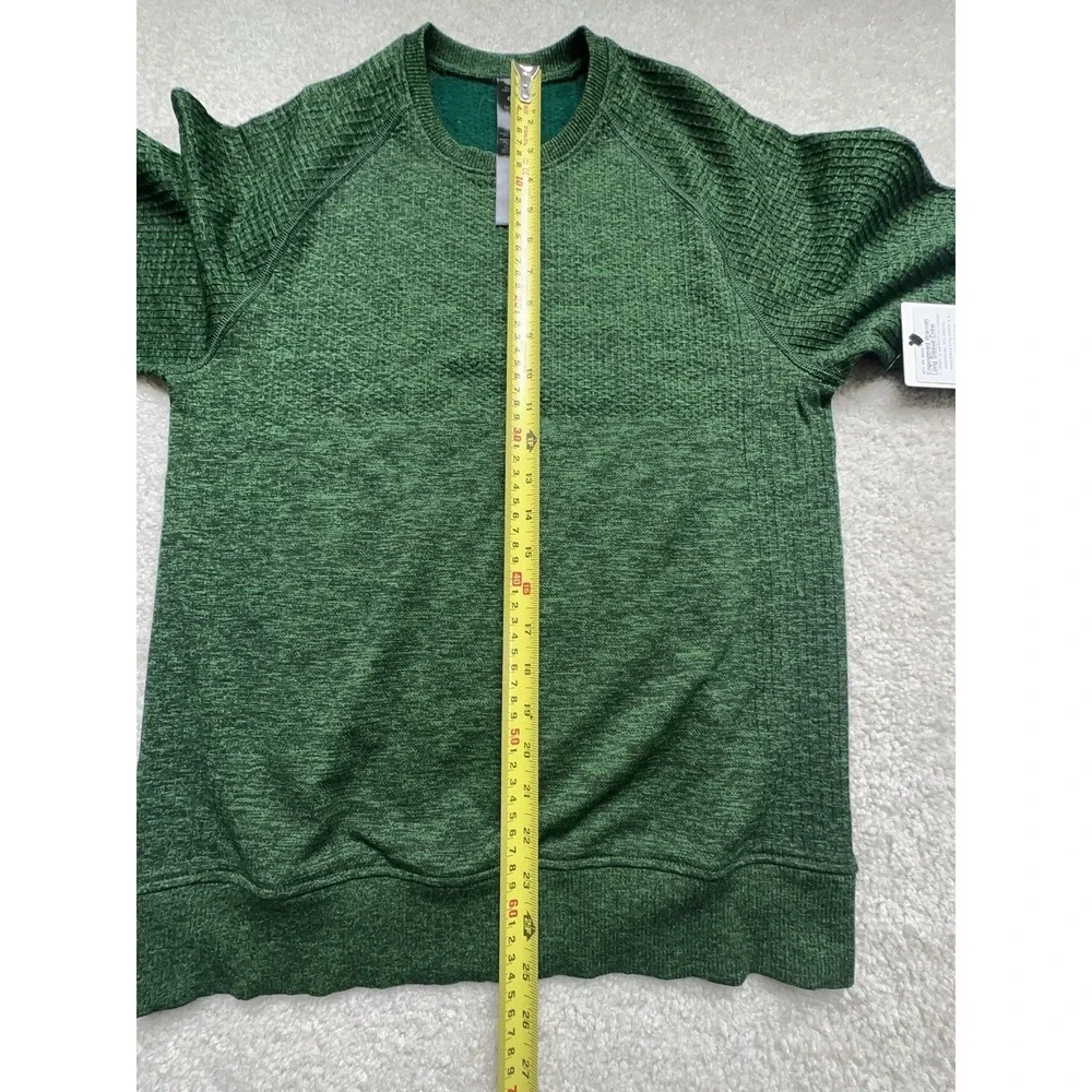 $148 NWT Lululemon Engineered Warmth Long Sleeve Crew Rainforest Green XS